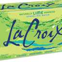 La Croix Sparkling Water, Lime, 12 Fl Oz (pack of 8) (EXP 06/30/26)