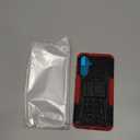 For Samsung Galaxy A56 5G Case with 2 Pack Screen Protector, Military Grade Shockproof, Heavy Duty Robust Bumper Cover with Kickstand for Galaxy A56 5G Phone Case, Red