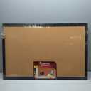 Quartet Cork Bulletin Board, Framed Corkboard, 2' x 3', Black Frame, Message Board, Vision Board (MWDB2436-BK)