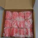 12 Pieces Christmas Scented Candy Striped Scented Candles Christmas Scented Candles Decor Christmas Candle Gifts Long Lasting Soy Candles for Home Christmas Holiday Wedding, 6 Styles