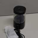 Electric Pencil Sharpener, Helical Blade Automatic Pencil Sharpener, Battery/USB Cord Operated Adjustable Sharpness for 6-8 mm Pencil, Classroom, School, Office, Home, Black