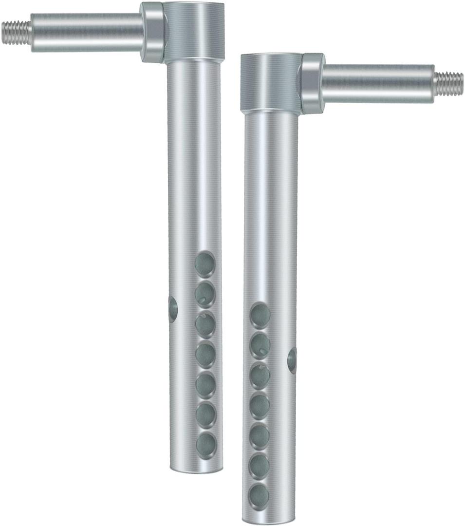 AM120680 AM120681 Front and Rear Mower Deck Gage Wheel Arm for JD Mower Decks 54C and 62C (Selected Model), 7/8 Shaft Diameter 0.345 Hole