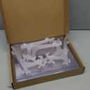 Zonon 5 Set Comic Book Display Case Set, Include Comic Book Sleeves and Clear Plastic Easels, 7.6 x 10.7 Inch Magazine Protectors for Collectors Plate Holder Display Stand Picture Stand for Decor