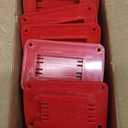 20pas Tool Holders and Battery Holder for Milwaukee M18 18v Wall Mount Hanger Battery Drill Tool Storage for Shelf Work Van Toolbox