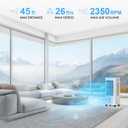 PNTCK Portable Air Conditioners, 3 IN 1 Evaporative Air Cooler with 2 Ice Packs,2.1Gal Tank,3 Speeds, 4 Modes, Remote & 12H Timer, Oscillating Swamp Coolers for Large Room, Home Office, Bedroom