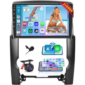 [2G+64G] Car Radio for Kia Sorento 2009-2012, 10.1 Inch Android 13 IPS Touch Screen for Sorento Car Stereo with Wireless Carplay/Android Auto, Bluetooth, GPS Navi, WiFi, SWC, DSP + Backup Camera