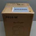 Panana 8QT Large Air Fryer Compact, 8 Preset Menus Airfryer, One-Touch Digital Control Presets, Touchscreen Display, Dishwasher Safe, Nonstick, Fit for Family (Black)