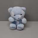 Aurora Snuggly Comfy Bear Baby Stuffed Animal - Comforting Companion - Imaginative Play - Blue 9 Inches