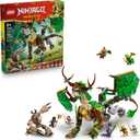 LEGO NINJAGO The Dragon of Life Building Toy for Boys & Girls - Poseable Dragon Toy Figure & Playset for Kids, Ages 9+ - W/Mini Mech & 8 Minifigures for Pretend Play - Gift Idea for Birthdays - 71859
