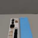 Smart Watches for Women Men (Answer/Make Calls, 3 Bands), 1.85" Fitness Tracker Watch for iPhone/Android Phones with Heart Rate Monitor Sleep/Steps Tracker 100+ Sports Pedometer Waterproof Gold (Starlight)