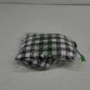 joybest Buffalo Plaid Checkered Tablecloth - Wrinkle Resistant Waterproof Table Cloth Washable Polyester Fabric Table Cover for Outdoor Picnic, Dinner and Party, 37 x 70 Inch Black and White
