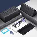 Blue Light Blocking Glasses Metal Frame for Men/Woman Gaming Computer Screen Glasses
