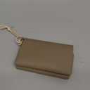 Portable PU Leather Tissue Pouch Facial Paper Storage Case Packs Bags Pocket Tissue Holder for Purse Waterproof Napkin Box Reusable Gray Leather for Car Home Bathroom Travel Supplies