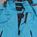 WICKHAM Girl's Waterproof Ski Jacket Winter Warm Fleece Lined Snow Windproof Jackets Removable Hood Ski Coat for Kids 8 years