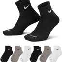 Nike Everyday Plus Cushioned Ankle Socks (6 Pairs), Medium