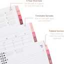 3 x Rileys Academic Planner 2026-2027, Daily, Weekly & Monthly Planner, July 2026 - June 2027, Student Notes Pages, Twin-Wire Binding, Weekly Agenda for School & Work (8 x 6-Inches, Blue)
