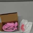 Phobby Kids Doctor Kit, 8 Pieces Toddlers Doctor Playset with Medical Storage Bag & Real Stethoscope, Pretend Play Doctor Toys Birthday Gift for Boys Girls Aged 3 4 5 6 (Pink)