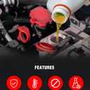 Coolant Tank Reservoir Fits For 2011-2016 for Lexus CT200h 2010-2016 for Toyota Priu 2012-2016 for Toyota Prius V 603-782