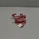 Wowser Set of 3 Nautical 4-Inch Pink Flamingo Cast Iron Wall Hooks