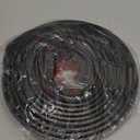 moonoom 20 Ft x 1.6'' Wall Decoration Molding Trim, Black Self-Adhesive 3D Chair Rail Panel Molding, Flexible DIY Wall Trim for Mirror, Window Frame and Home Decoration