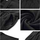 PRETTYGARDEN Jumpsuits for Women 2025 Dressy Casual Off Shoulder Romper Outfits Spring Vacation Travel Summer Lounge Clothes (Black)