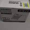 Coolmusic DM20 20W Bluetooth Personal Monitor Amplifier Electric Drum Amplifier Speaker,Keyboard Speaker with USB Interface(Including E-Drum Noise-Reduction Cable)