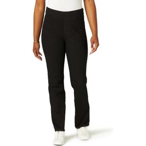Wrangler Authentics Women's ZFM2BS, Black Stretch Denim, 8 Average