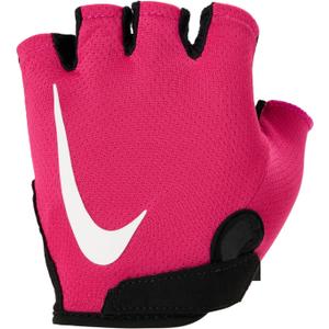 Nike Women's Gym Essential Fitness Glove (Medium, Vivid pink/black/white)