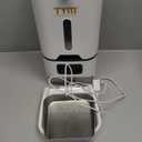 TYM Automatic Cat Feeder 7L Time Cat Feeder for Dry Food APP Control Pet Food Dispenser Programmable Portion Size Auto Feeder for Cats and Dogs with Stainless Bowl Large Capacity(WiFi is Not Required) (White-BT)