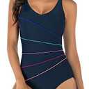 HAIVIDO Women's One Piece Swimsuits, Medium