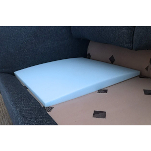 Stratiform Original Curve Couch Cushion Support for Sagging Seat | Blue Medium Density Foam Insert | 1 Pad | 20x20x2 (x1) | Sag Repair Pad for Couch Sectional Chair | Slip Resistant | Made in USA