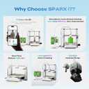 Creality SPARKX i7 Autofill Combo 3D Printer with Automatic Filament Reload | Continuous Printing, Auto Leveling, Beginner Friendly, AI Camera Monitoring, 500mm/s High-Speed Printing, WiFi Connectivity