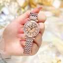 OLEVS Women Watch Bling Diamond Ladies Watches for Womenes Luxury Rose Gold Fashion Dress Female Watch Stainless Steel Waterproof Wrist Watches