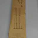 Expandable Closet Shelf Wall-Mounted Metal Storage Rack Adjustable Closet Rod DIY Divider Separator Space Saving for Cabinet Wardrobe Cupboard Kitchen Pantry Cupboard, 45.8-56.5 Inches