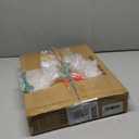 LELELINKY 2-Tier Record Player Stand with Vinyl Record Storage up to 100 Albums, Bedroom Record Holder and Multi-Functional End Table for Living Room, White