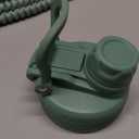 Swigina [2-IN-1 LID] Insulated Water Bottle with Silicone Boot (36hrs Cold/18hrs Hot) - DIY Stickers, Leakproof, BPA Free, 40 oz