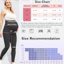 Women's Maternity Leggings Over The Belly - Ultra Stretchy Soft Bump Support Workout Activewear Yoga Pregnancy Pants (2 Pack-black/Leaden Grey)