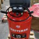 CRAFTSMAN 33 Gallon Air Compressor, 175 Max PSI, Portable Air Compressor, Vertical Air Compressor for Heavy-Duty Use, Ideal for Home Garage and Workshop, Efficient and Reliable Performance