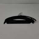 MIZGI Premium Velvet Hangers 8 Pack Heavyduty- Non Slip No Shoulder Bump Suit Hanger - Chrome Hooks,Space Saving Clothes Rounded Shape for Coat,Sweater,Jackets,Pants