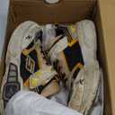 Skechers Boys' Light Storm 3, Silver/ Black, 1.5 Little Kid