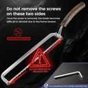 SYOKAMI 2026 Upgrade Bread Knife for Homemade Bread, World's 1st Real Bow-Design Sourdough Bread Slicer, Razor-Sharp Cutter for Crusty Sourdough & Baguette, 4 Thickness Scale Marks, Gift for Mom