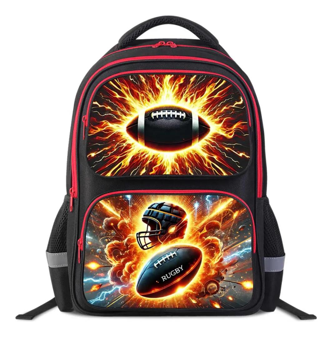 Backpack Set for Boys Girls, Kids Bookbag Combo with Lunch Box Pencil Case for Elementary Middle School, Adjustable Straps Schoolbag for Age Children 618