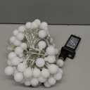 JMEXSUSS 100 LED Connectable Globe String Lights Indoor Bedroom, 33ft Warm White Christmas Lights Plug in with Remote, 8 Modes Hanging Fairy Light Outdoor for Room Classroom Party Valentine Day Decor