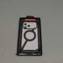 OATSBASF Minimalist Phone Case for iPhone 17 Pro Max Case, 360 Rotation Kickstand Aluminum Metal Frameless Design Bumper Z Case, Protective Shock Grade Shell, Black