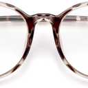 Gaoye Blue Light Blocking Glasses, Retro Round Eyewear Frame Anti Eyestrain Computer Glasses for Women Men (*Leopard)