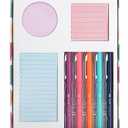 Mr. Pen- Sticky Noted Gift Box, 305 pcs, Pastel Colors, Sticky Note Set, Planner Sticky Notes, Round Sticky Notes