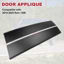 2 Pcs Door Window Trim Panel,Rear B Pillar Applique for Ram 1500 2019 2020 2021 2022 2023 2024 2025 Replaces 68292930AD 68292931AD