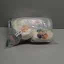 Berlune 4 Pairs Christmas Fuzzy Slipper Socks for Women Girl Grippers Plush Fleece Lining Non Slip Animal Winter Lover Gift (Pig, Chicken, Dog, Cow)