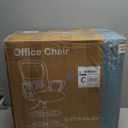 Yapamar Tall Office Chair with Adjustable Height, Ergonomic Computer Standing Desk Stool with Adjustable Footrest Ring, High Office Chair for Counter Height Desk (Grey)