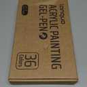 Gel Pens For Coloring, 36 Colors Retractable Colored Pens for Black Paper & White Paper, 0.7mm Fine Point Colorful Pens for Coloring, Writing, Drawing, Journaling, Note Taking, Office, Home (36PCS-Gift Set)